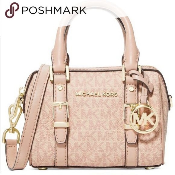 Michael Kors Bedford Legacy Extra-Small Logo Duffle Crossbody Bag - Picture 5 of 15